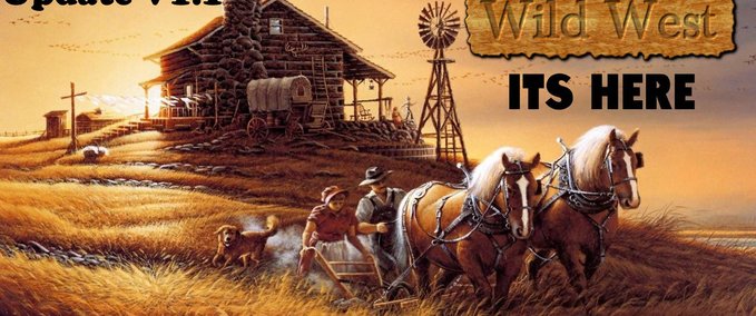 Maps WILD WEST 16X MAP update Landwirtschafts Simulator mod