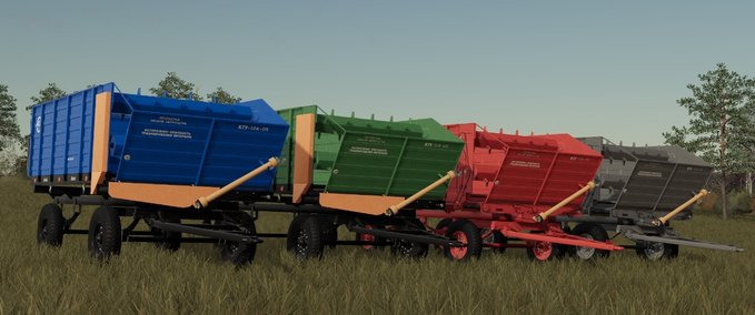 Other trailers KTU-10 Multicolor Farming Simulator mod