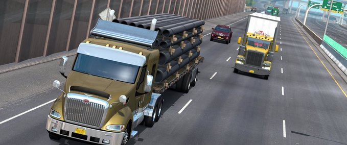 Trucks PETERBILT 387 V1.3.136 [UPD: 02.02.20] 1.36.X American Truck Simulator mod