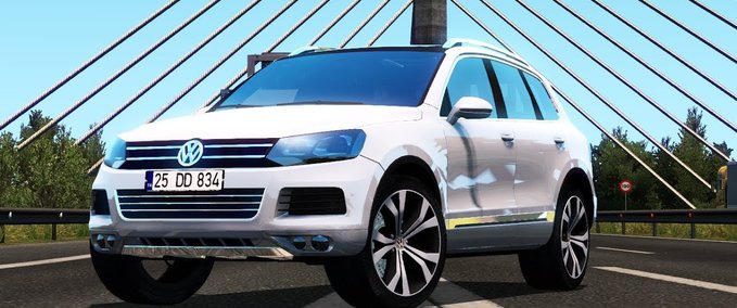 Sonstige VW Touareg + Interieur (1.36.x) Eurotruck Simulator mod