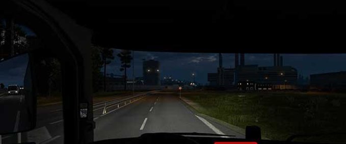 Sonstige Minimalistischer In-Game Routenplaner [1.36.x] Eurotruck Simulator mod