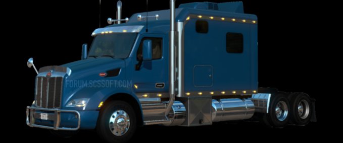 Anbauteile Pete 579 with 120" Custom Sleeper v0.1  [1.36.x] American Truck Simulator mod