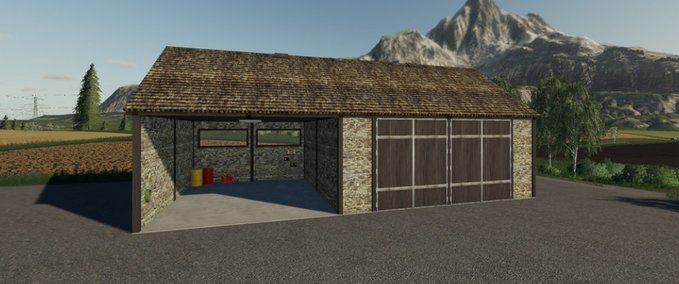 Gebäude MF Shed Pack Landwirtschafts Simulator mod