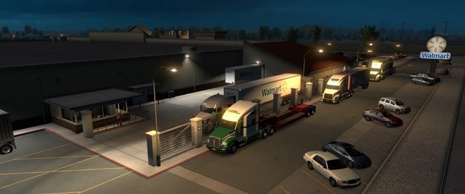 Maps [ATS] American Truck Stops von Ernst Veliz [1.36.x] American Truck Simulator mod