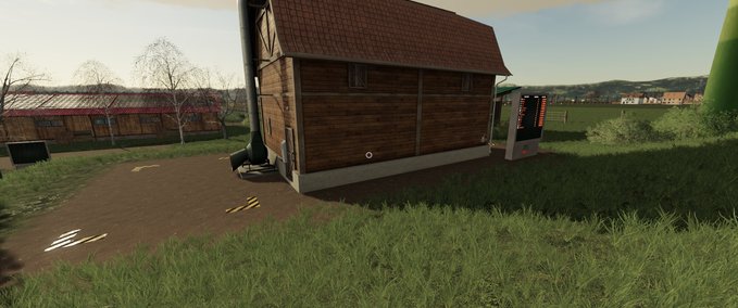 Gebäude mit Funktion Lager für Tiergüter von Gras bis Mischfutter Landwirtschafts Simulator mod