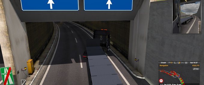 Maps Milano Tunnel fix für ProMods 2.43 [1.36.x] Eurotruck Simulator mod