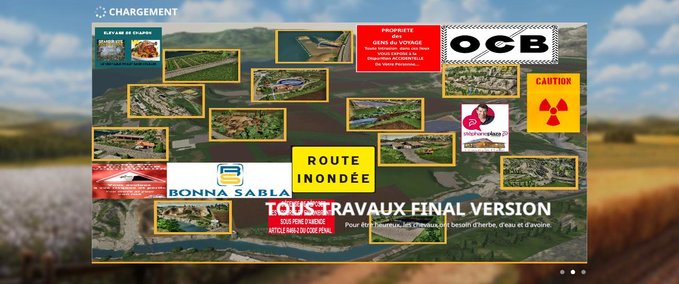 Maps TOUS TRAVAUX FINALE FS 19 Landwirtschafts Simulator mod