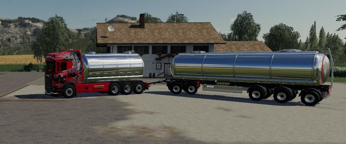 LKWs Scania liquid transport Landwirtschafts Simulator mod