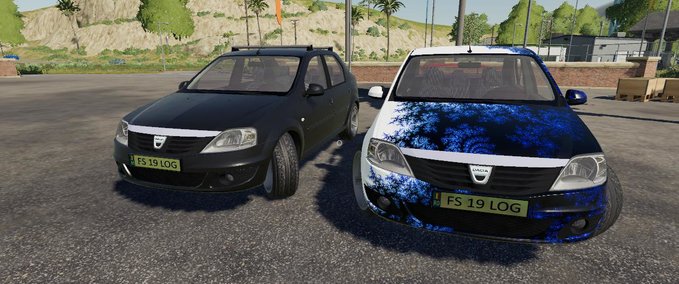PKWs Dacia Logan Landwirtschafts Simulator mod