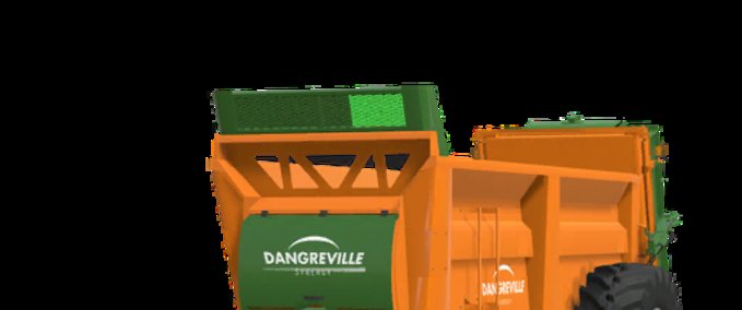 Miststreuer Dangreville SVL 18 Landwirtschafts Simulator mod