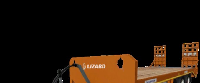 Anhänger Lizard Tri Axle Low Loader Landwirtschafts Simulator mod