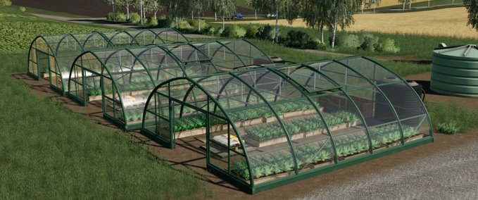 Gebäude mit Funktion Onion Greenhouses Landwirtschafts Simulator mod