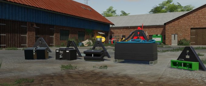 Sonstige Anbaugeräte Tractor Triangle Pack Landwirtschafts Simulator mod