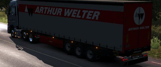 Trailer Schwarzmüller SPA 3E v0.1 (1.36.x) Eurotruck Simulator mod