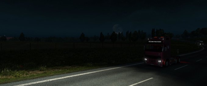 Sonstige Realistischer Nachthimmel [1.36.x] Eurotruck Simulator mod
