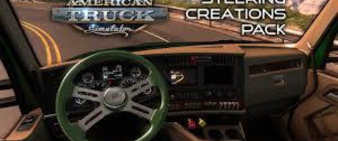 Anbauteile [ATS] AUTOCAR AT UND DC DLC SCI LENKRÄDER [1.36.X] American Truck Simulator mod
