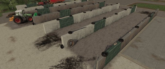 Objekte Small Bunker Silo Set Landwirtschafts Simulator mod