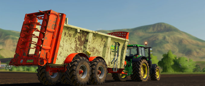 Miststreuer Leboulch Goliath 70D24 Landwirtschafts Simulator mod