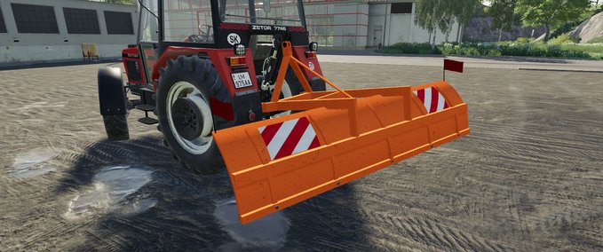 Sonstige Anbaugeräte Radlica snow plow Landwirtschafts Simulator mod