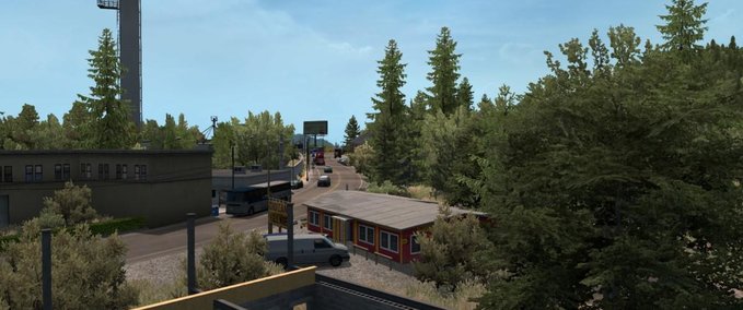 Maps [ATS] KARTE "WEST WIND" [1.36.X] American Truck Simulator mod