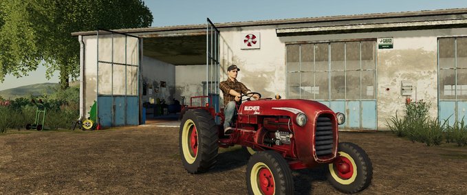 Oldtimer BUCHER D4000T Landwirtschafts Simulator mod
