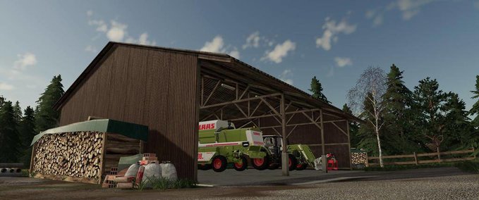 Gebäude Machineryhall Landwirtschafts Simulator mod