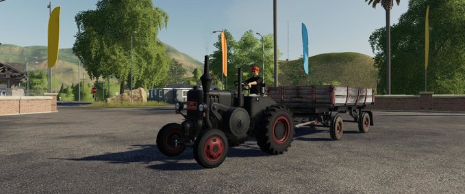Oldtimer Lanz D9506 Landwirtschafts Simulator mod