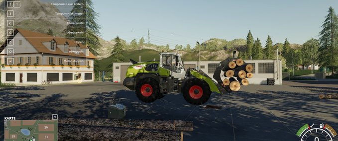 Frontlader Forst_Greifer Landwirtschafts Simulator mod