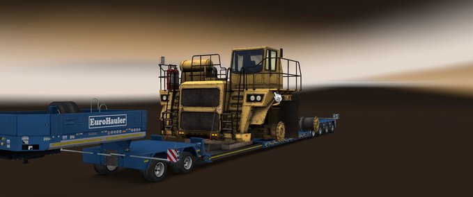 Trailer ETS2 Spezialtransporte DLC für ATS [1.36.x] American Truck Simulator mod