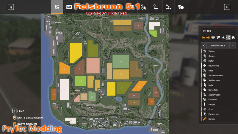 Fs19 Felsbrunn Conversion Multiplayer Capable V 51 Factory Edition Maps Mod Für Farming 1734