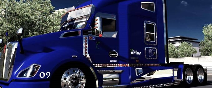 Trucks KENWORTH T680 MEXICANISIMO CUSTOM [1.36.X] American Truck Simulator mod