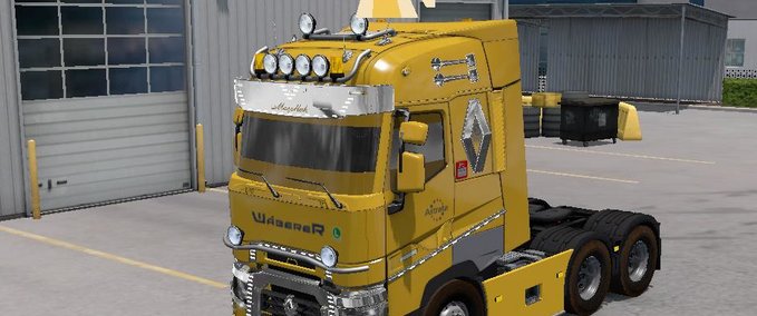 Trucks [ATS] RENAULT RANGE T FACA [1.36.X] American Truck Simulator mod
