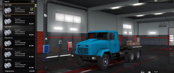 Sonstige Kraz 64431 [1.36.x] Eurotruck Simulator mod