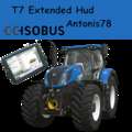New holland T7 Extended Hud 1.0.1 Mod Thumbnail