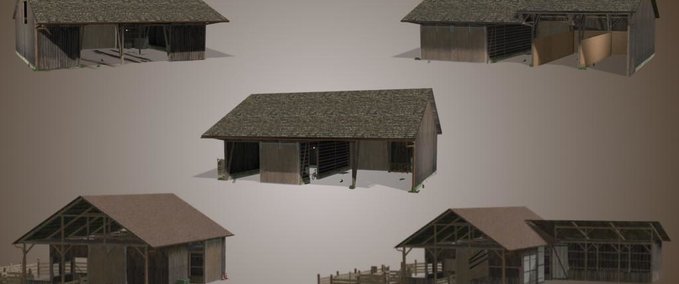 Gebäude Barn Package Landwirtschafts Simulator mod
