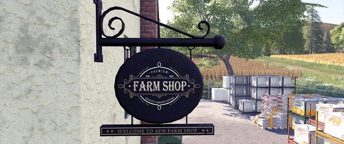 Platzierbare Objekte Placeable Farm Shop Landwirtschafts Simulator mod