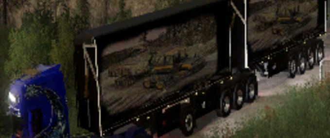 Sonstige Anhänger Woodchips trailer FS19 Landwirtschafts Simulator mod