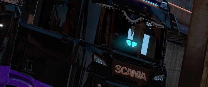 Scania Scania R 2016 grünes Scheinwerferlicht [MP fähig] 1.36.x Eurotruck Simulator mod