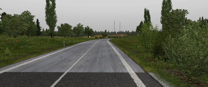 Maps Neue Straßentexturen HD [1.36.x] Eurotruck Simulator mod