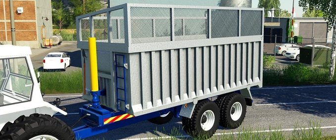 Ladewagen Remorque à grain OLDSCHOOL Landwirtschafts Simulator mod