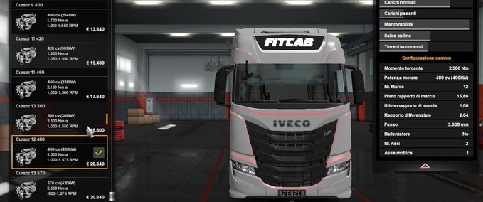 Iveco IVECO S-WAY Addons [1.36.x] Eurotruck Simulator mod