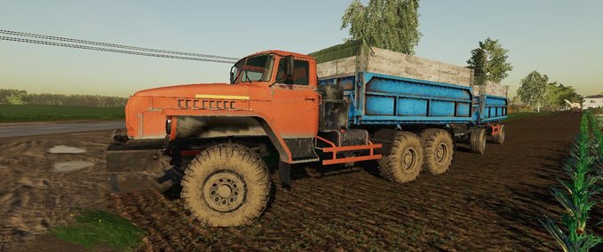 Sonstige Fahrzeuge URAL 4320 SELHOZ Landwirtschafts Simulator mod