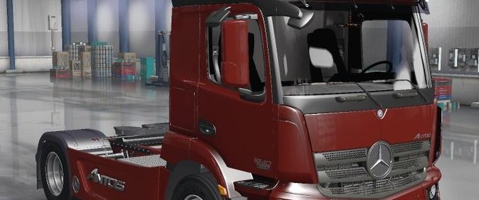 Trucks [ATS] MERCEDES ANTOS [1.36.X] American Truck Simulator mod