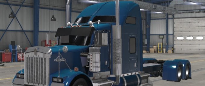 Trucks Kenworth W900 Long [1.37.x] American Truck Simulator mod