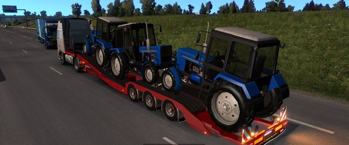 Trailer  Anhänger für Landwirtschaftsgeräte im Straßenverkehr [1.36.x] Eurotruck Simulator mod