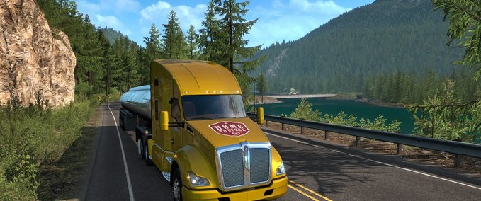 Skins Skin [TruckAtHome] scssoft für ats American Truck Simulator mod