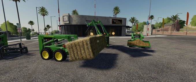 Selbstfahrer John Deere 90 Skidsteer (No Roll-cage) Landwirtschafts Simulator mod