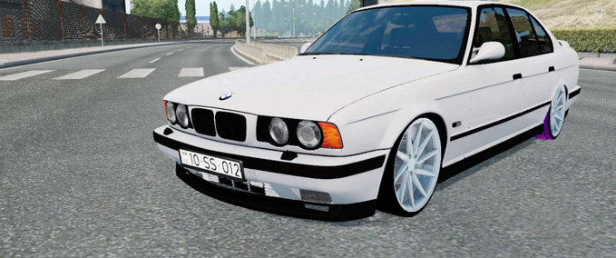 Sonstige BMW M5 (E34) 1994 4WD V1.0 (1.36.X) Eurotruck Simulator mod