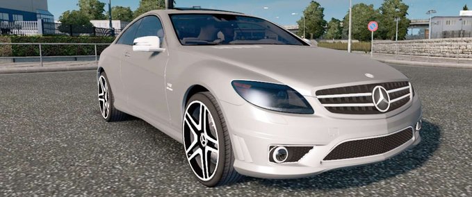 Mercedes Mercedes-Benz CL 65 AMG (C216) 2007 (1.36.x) Eurotruck Simulator mod