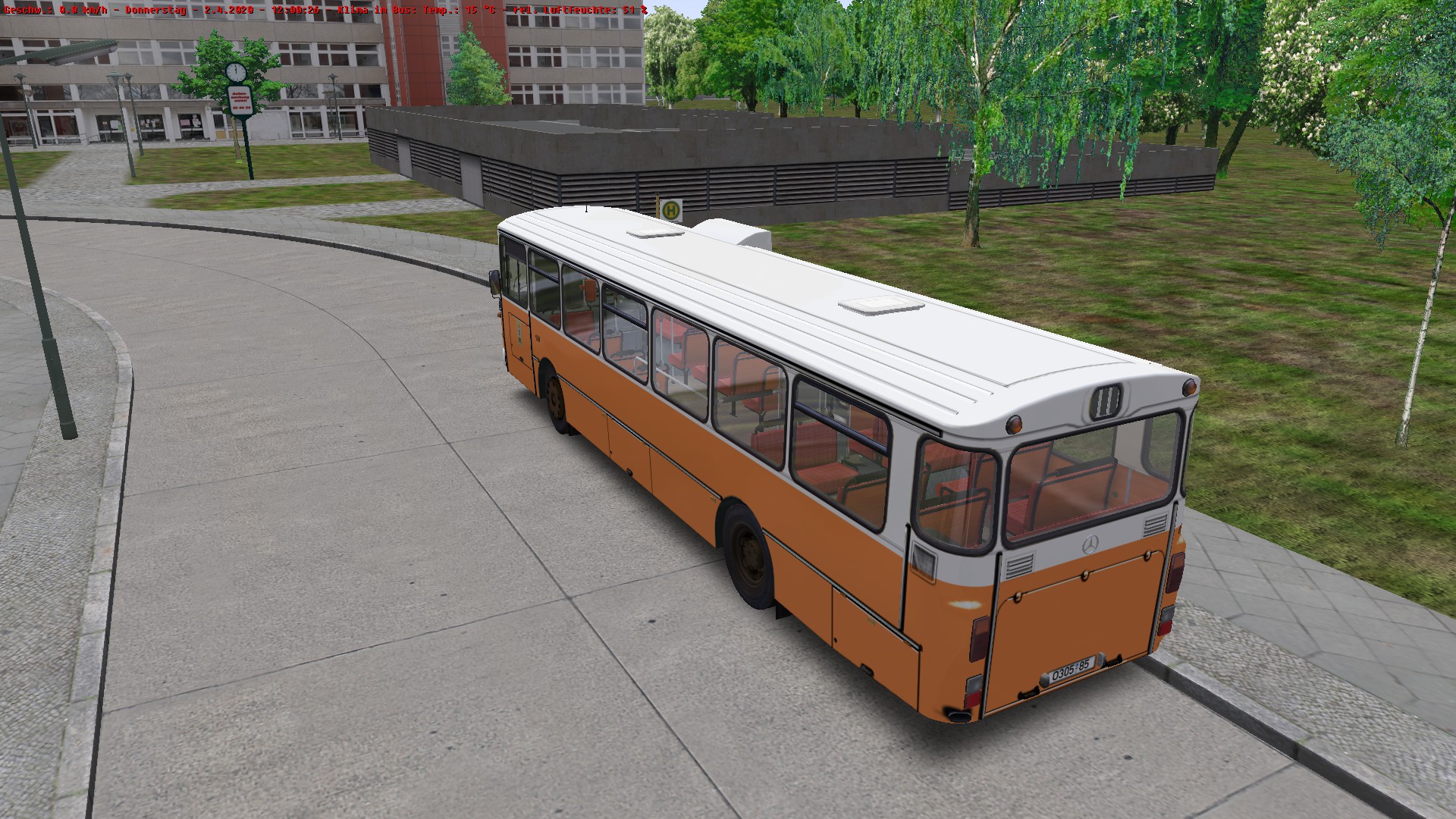 OMSI 2 ESWE Verkehr Wiesbaden Repaint for the O305 Solo 84 &amp; 85 Berlin versions. - Thumbnail 1